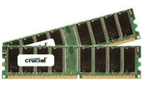 Crucial DDR SDRAM Memory Module (110015)